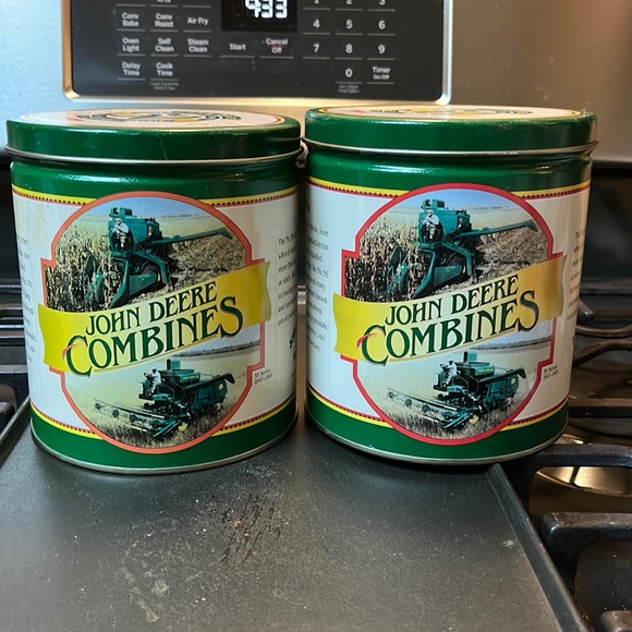 John Deere Other - 2 Collectors edition John Deere popcorn tins